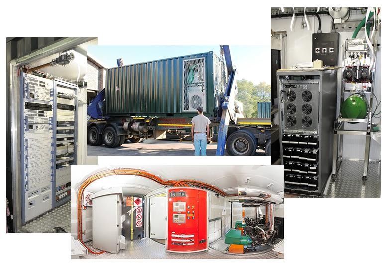 Containerized Broadcast Transmitter Systems